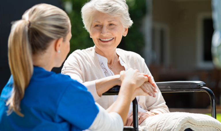 Time outdoors caring