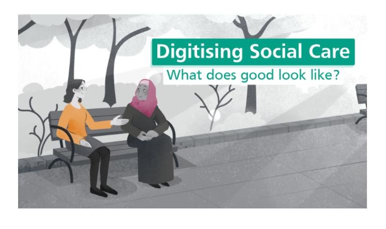 Benefits of Digital Social Care Records animation