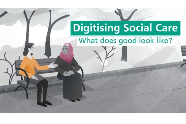Benefits of Digital Social Care Records animation
